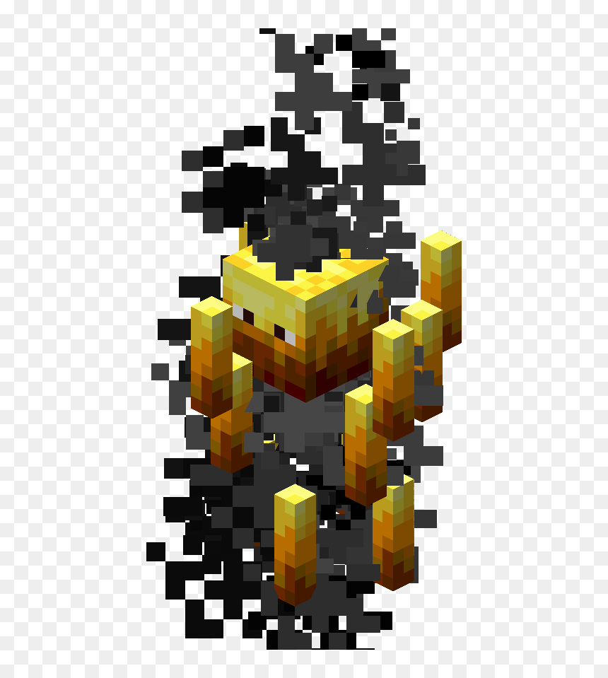 Minecraft 烈焰 使者, HD Png Download - minecraft hoe png