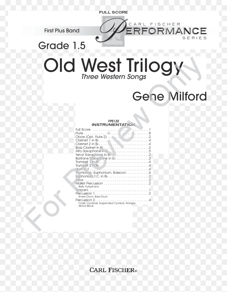 Tradition Of Excellence Book 1 Clarinet Pages, HD Png Download - old west png