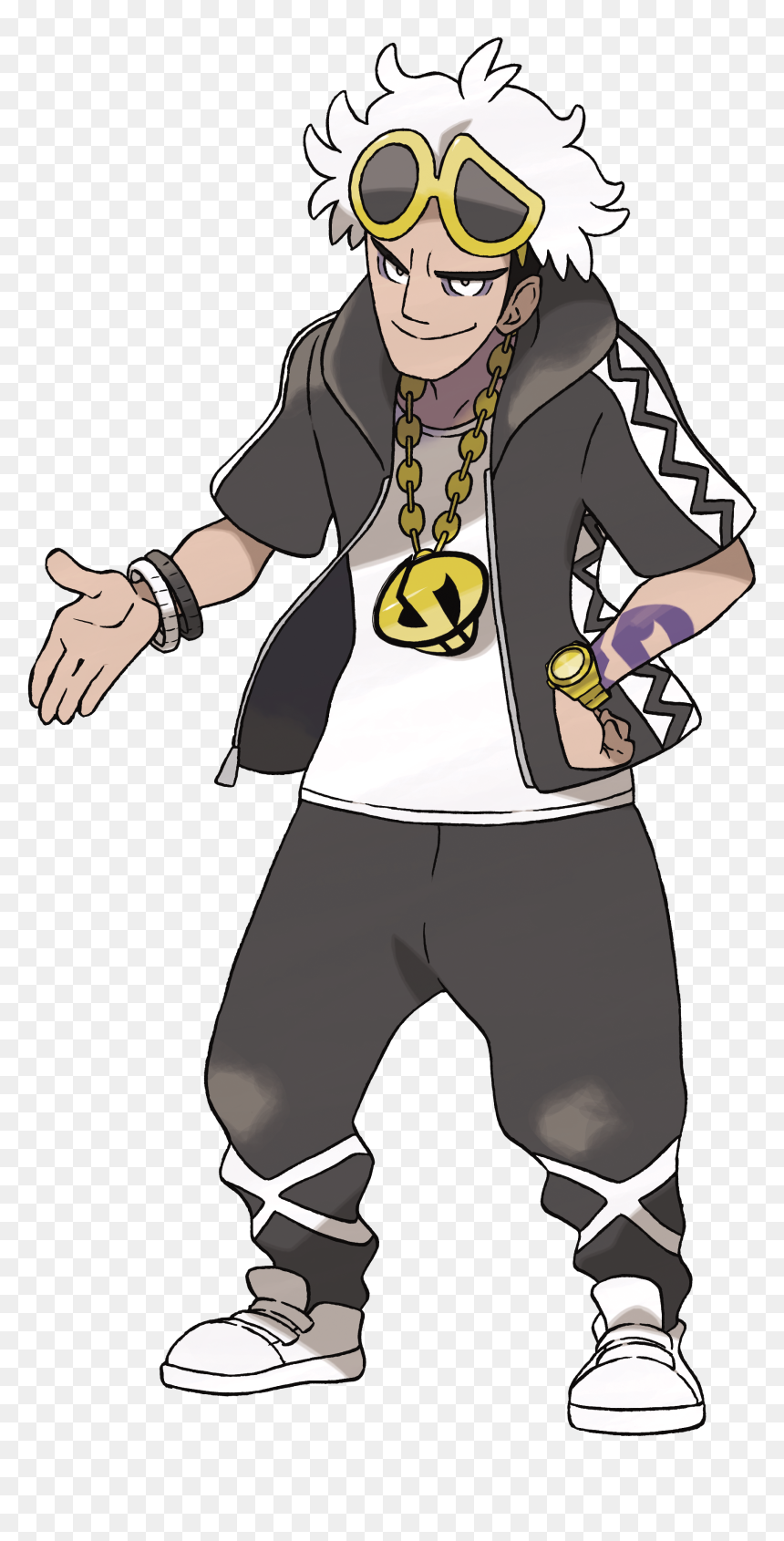 Pokemon Team Skull Leader, HD Png Download - pokemon sun moon png