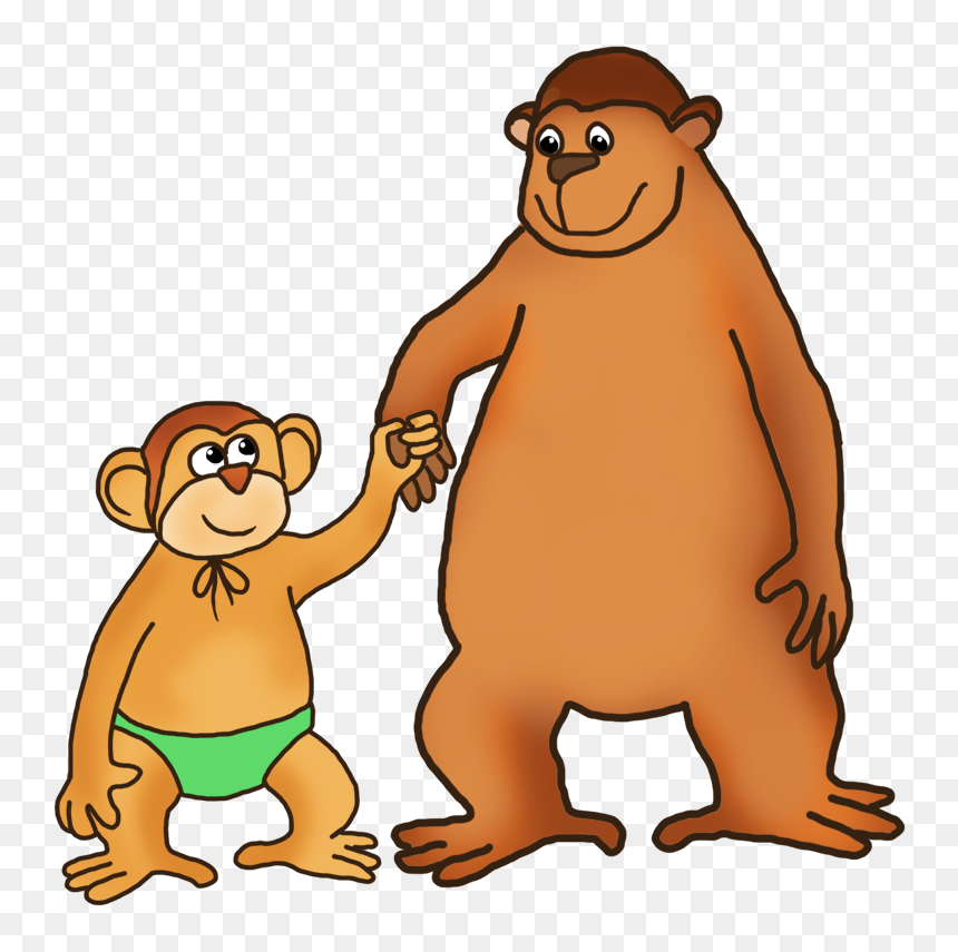 Drawing, HD Png Download - monkeys png