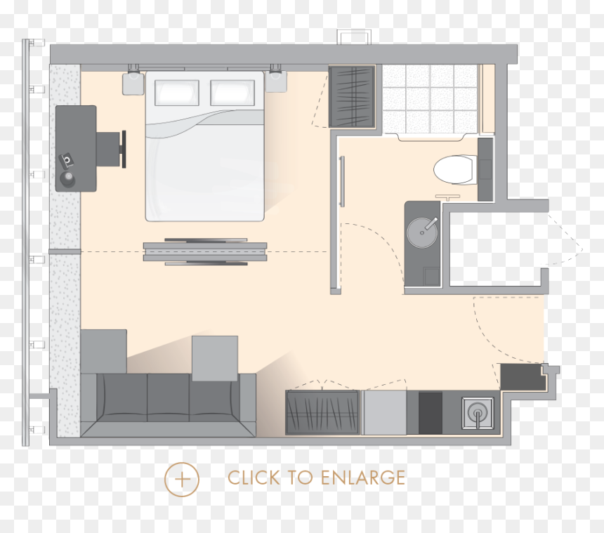 Floor Plan, HD Png Download - city view png