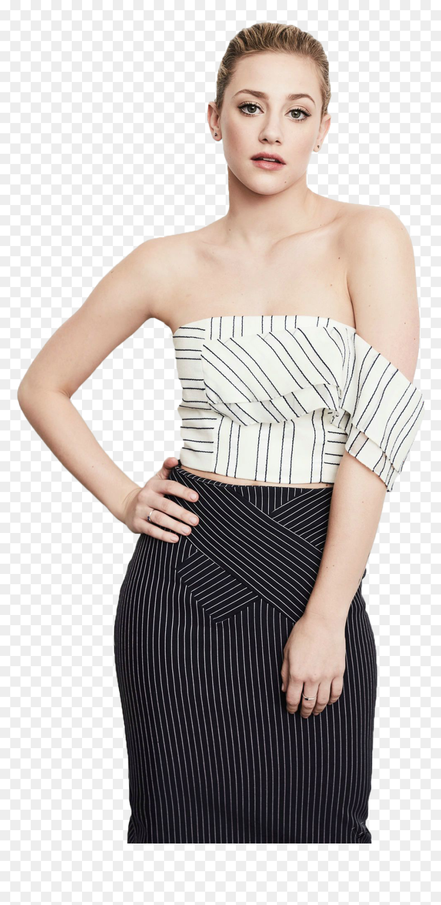Lili Reinhart Winter Tca Portraits, HD Png Download - lili png