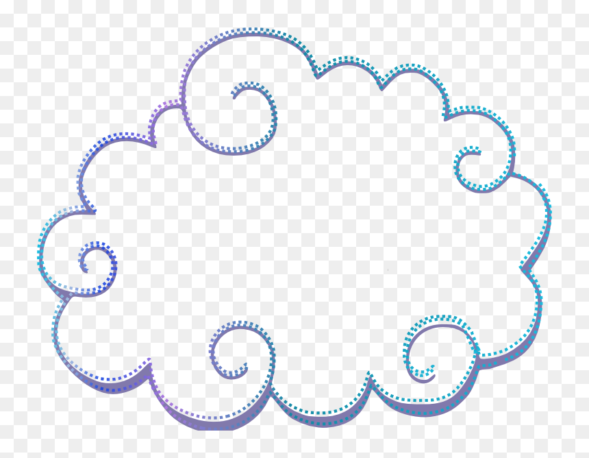 Frame Nuvem Png, Transparent Png - waxing png