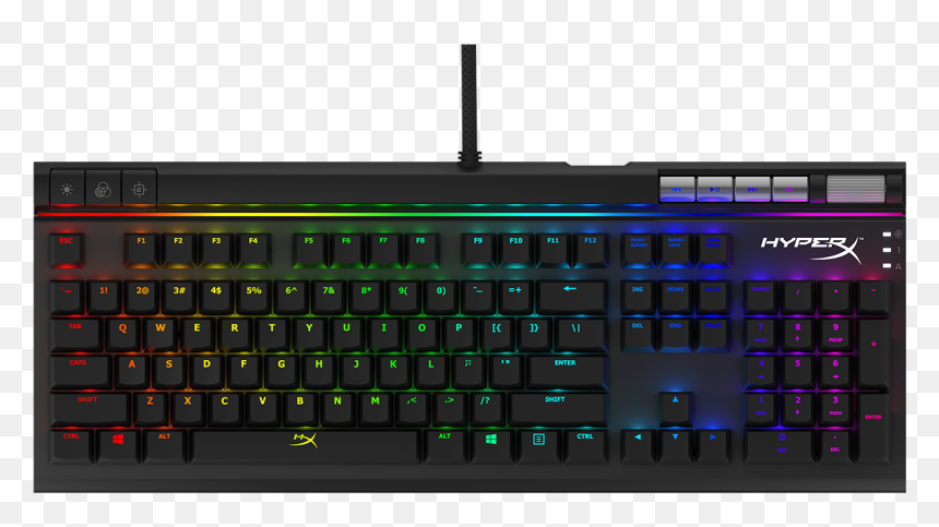 Hyperx Alloy Rgb Keyboard, HD Png Download - hyperx png