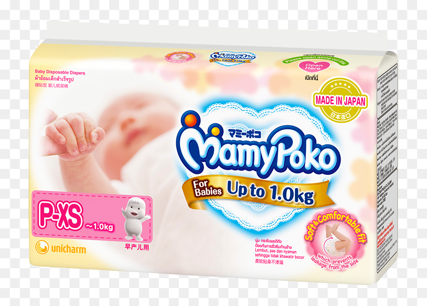 Mamy Poko Pants Upto 1.5 Kg, HD Png Download - diapers png