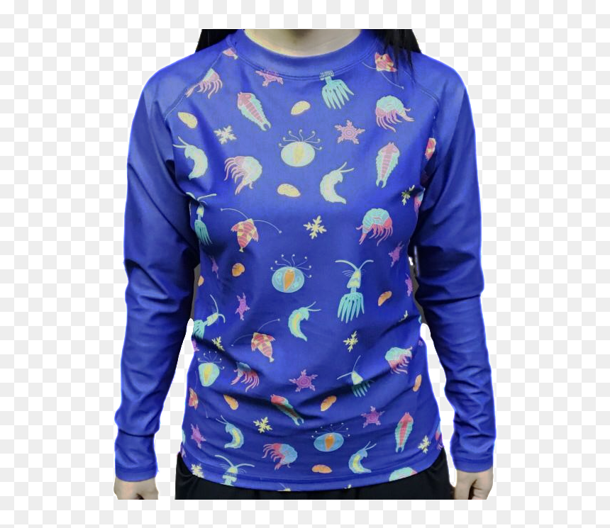 Long-sleeved T-shirt, HD Png Download - phytoplankton png