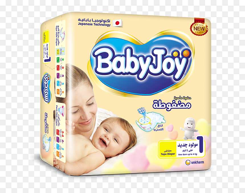 Baby Joy Size 1, HD Png Download - diapers png