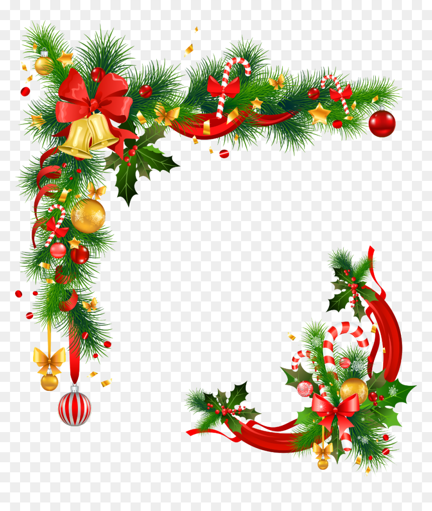 Mensajes De Feliz Año 2019, HD Png Download - png christmas frames