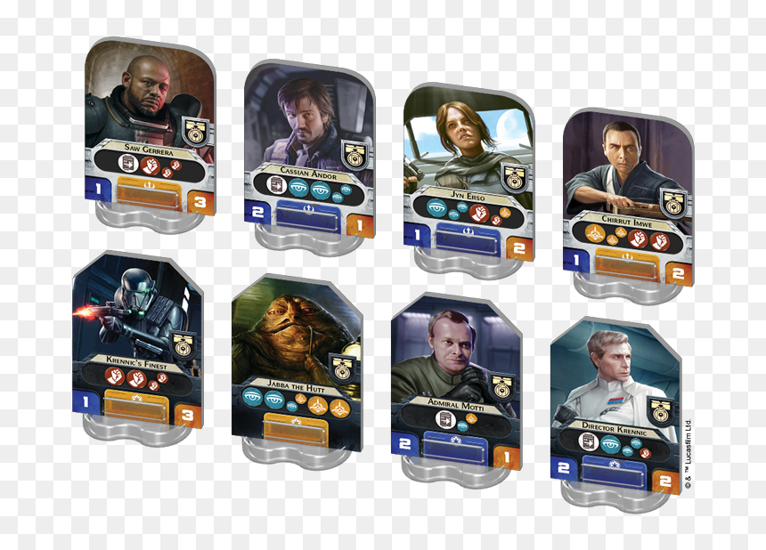 Star Wars Rebellion Rise Of The Empire Leaders, HD Png Download - rebellion png