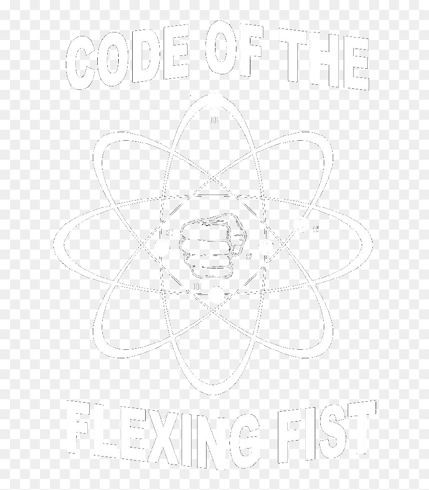 Atom With Heart, HD Png Download - flexing png