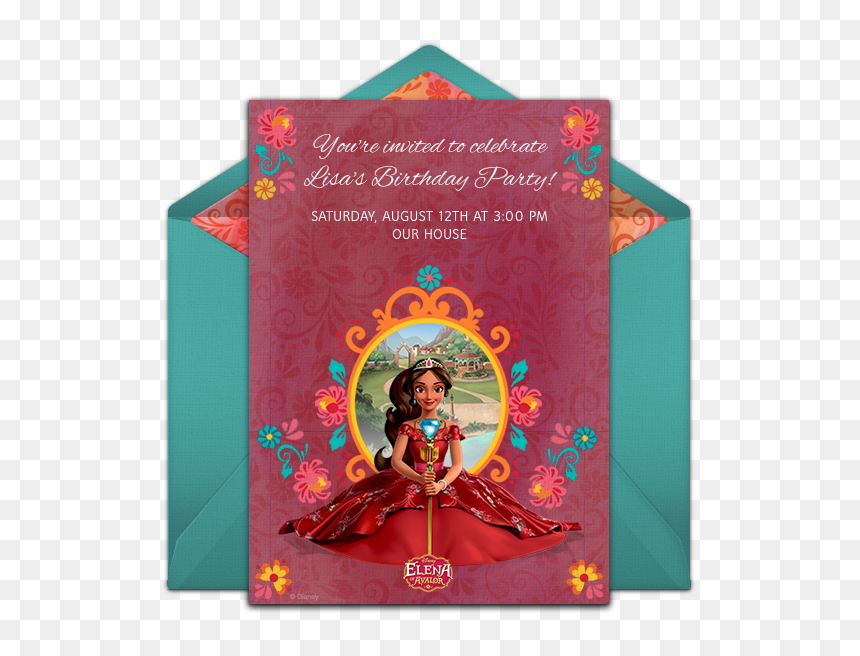 Invitation, HD Png Download - princess elena png