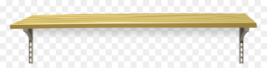 Shelf, HD Png Download - wood shelf png