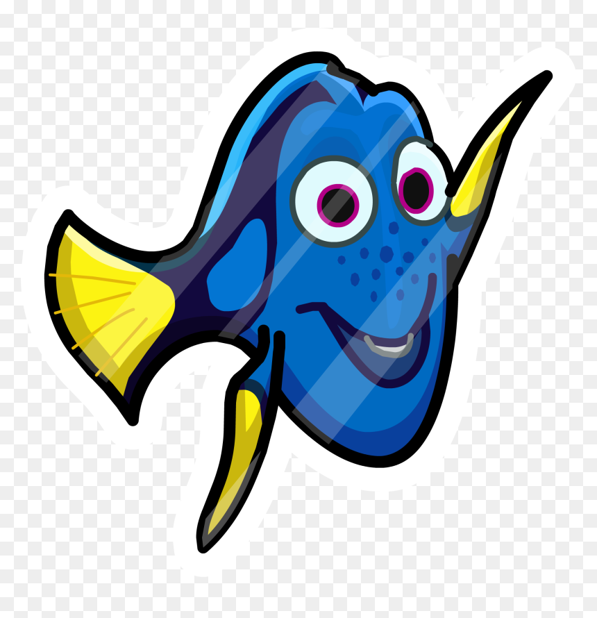 Club Penguin Dory, HD Png Download - finding dory characters png