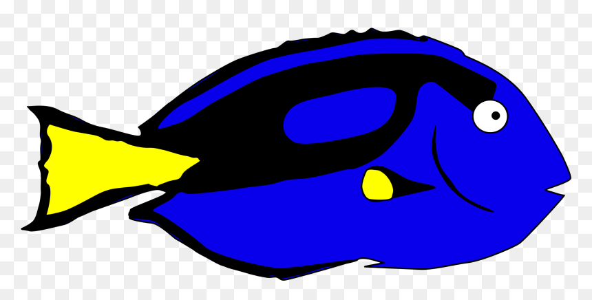 Blue Tang, HD Png Download - finding dory characters png