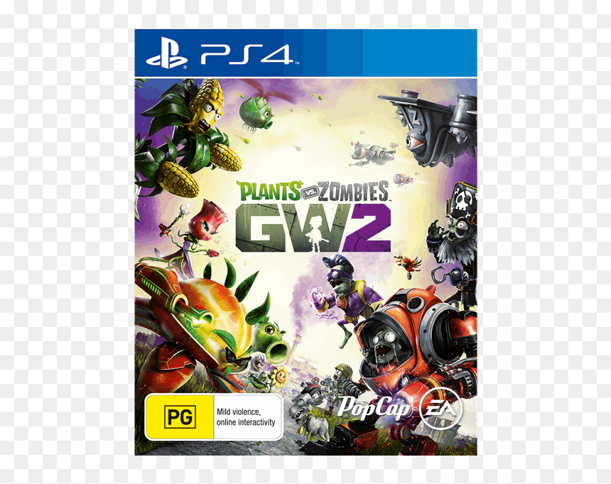 Plante Vs Zombie Garden Warfare 2 Ps4, HD Png Download - plants vs zombies garden warfare 2 png