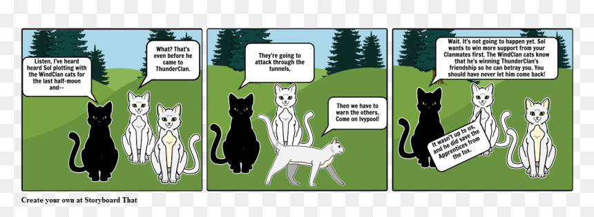 Cartoon, HD Png Download - warrior cats png