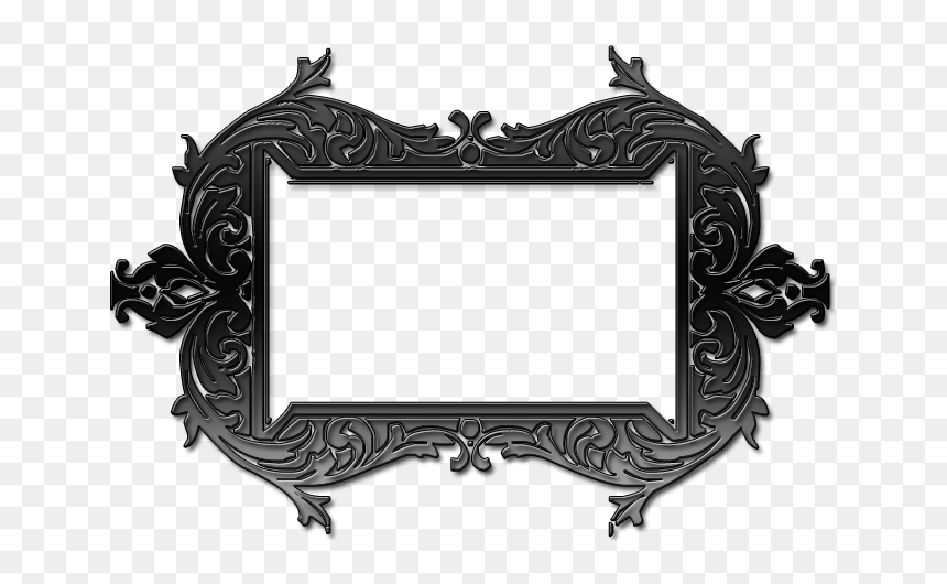 Monochrome, HD Png Download - paint frame png