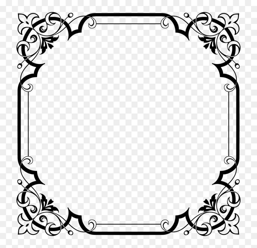 Frame Gold Border Png, Transparent Png - paint frame png