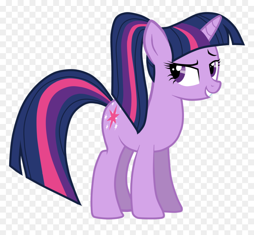Pony Friendship Is Magic Twilight, HD Png Download - pony tail png