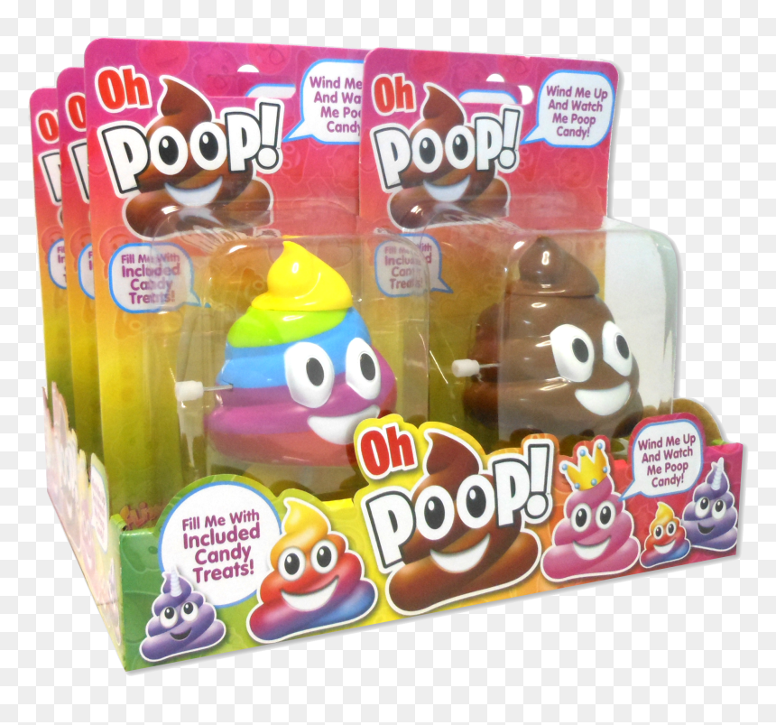 Oh Poop Candy Dispenser, HD Png Download - wind emoji png