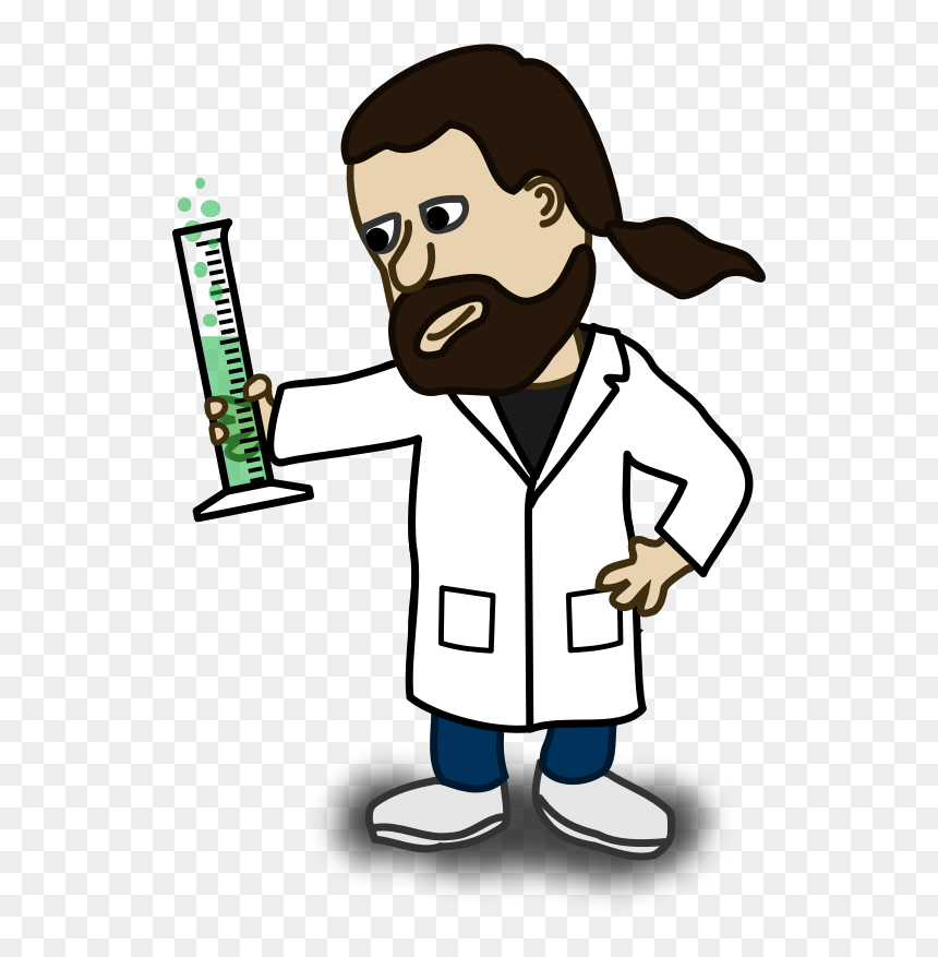 Transparent Scientist Clipart, HD Png Download - pony tail png
