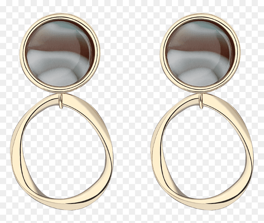 Earrings, HD Png Download - small circle png