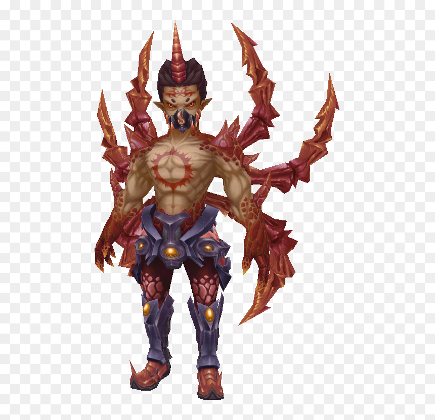 Demon, HD Png Download - swordsman png