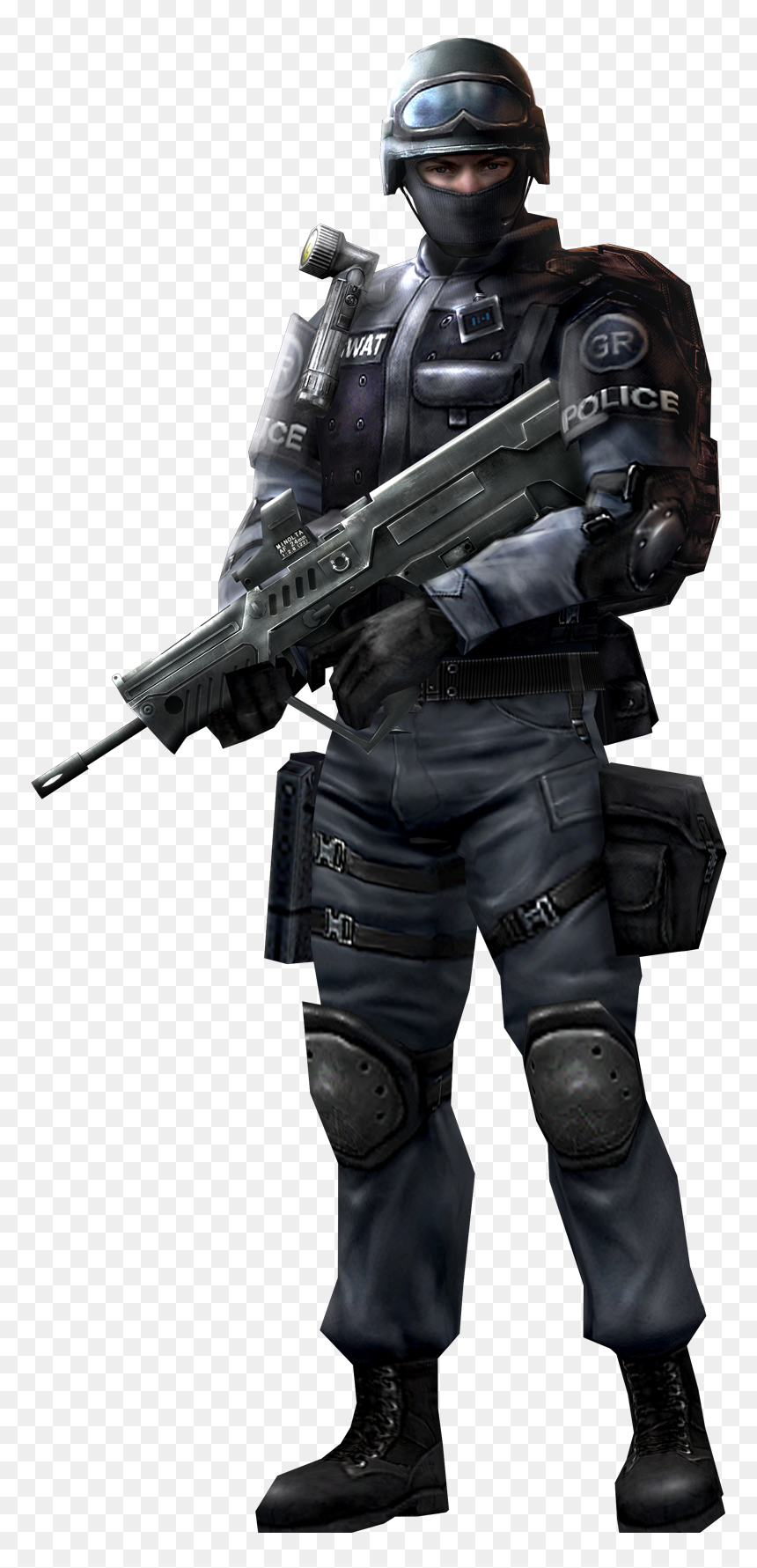 Policia Swat Png, Transparent Png - crossfire png