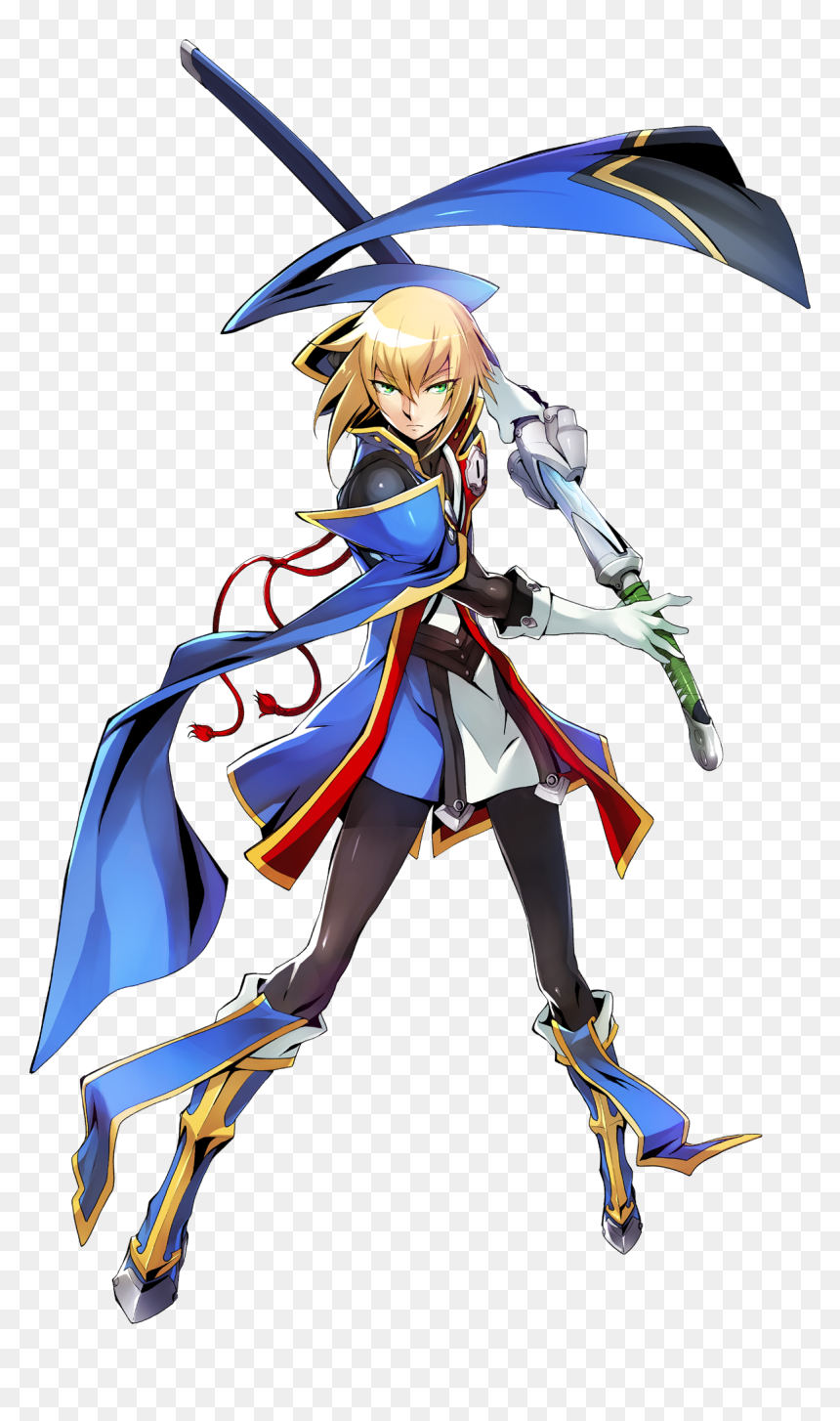 Blazblue Central Fiction Jin Kisaragi, HD Png Download - elfen lied lucy png