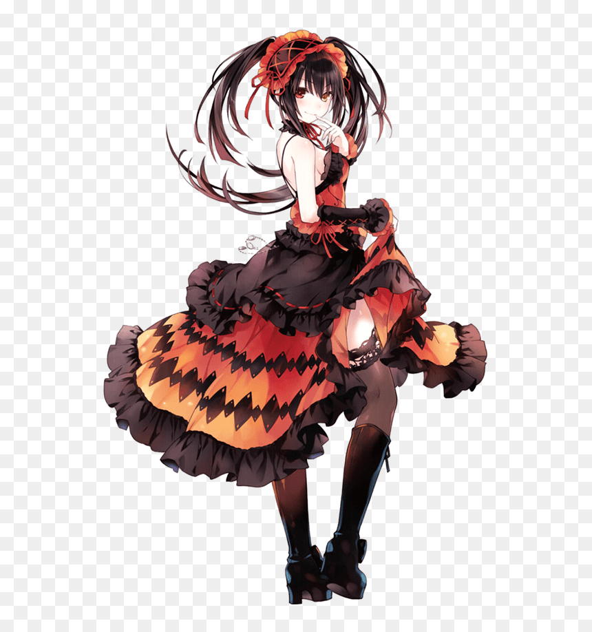 Kurumi Date A Live, HD Png Download - elfen lied lucy png