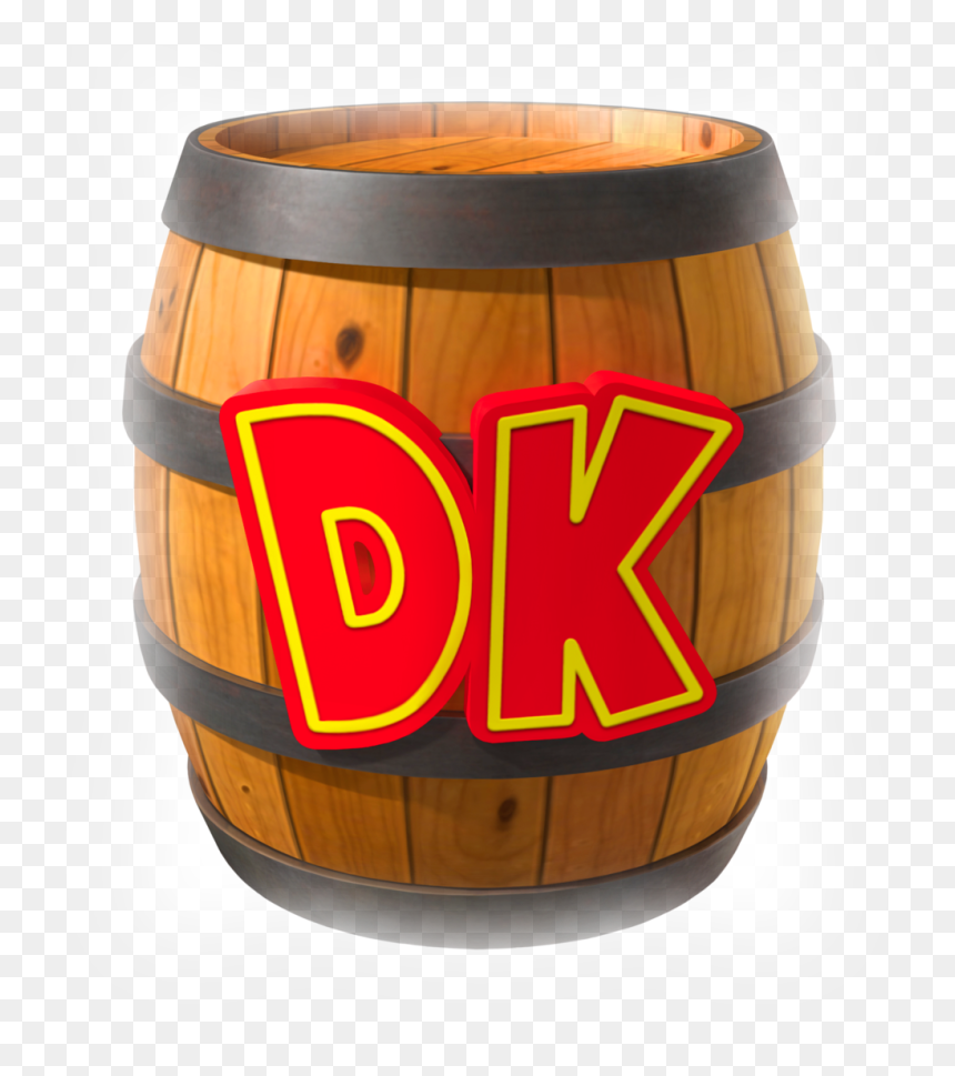 Donkey Kong Country Returns Barrel, HD Png Download - lanky kong png