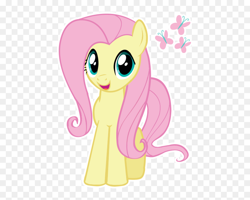 Cartoon, HD Png Download - fluttershy cutie mark png