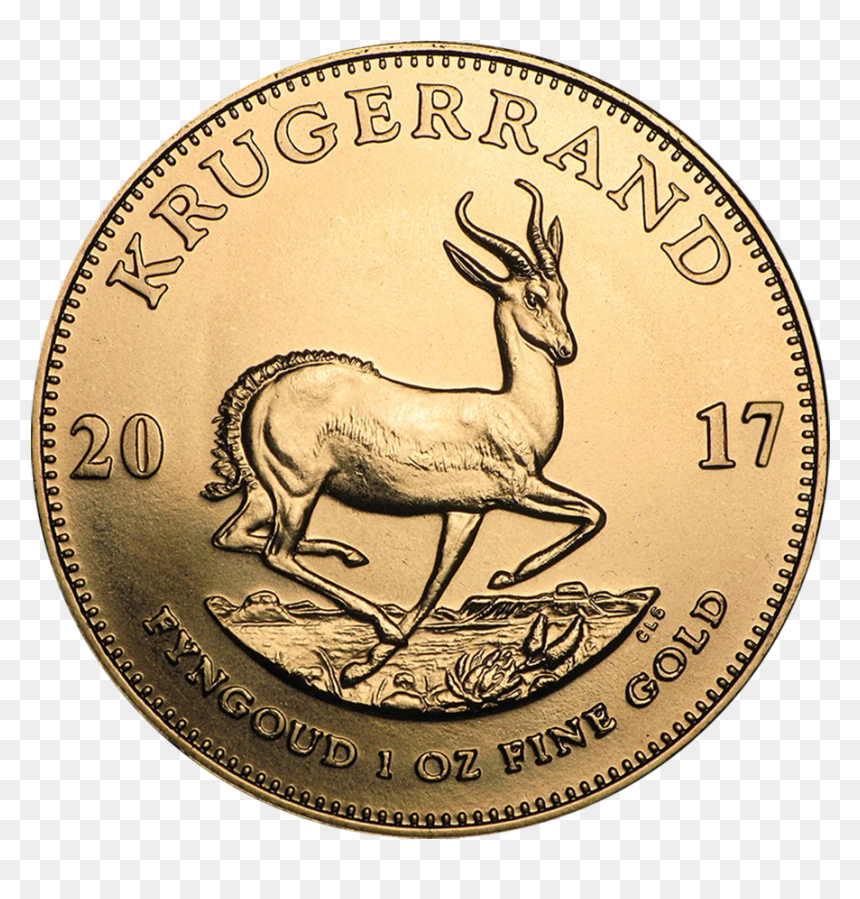 1978 South Africa Gold Coin, HD Png Download - gold coin icon png