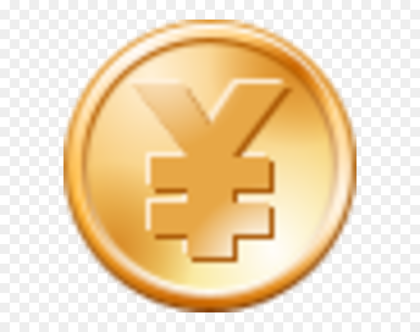 Yen Coin Clipart, HD Png Download - gold coin icon png