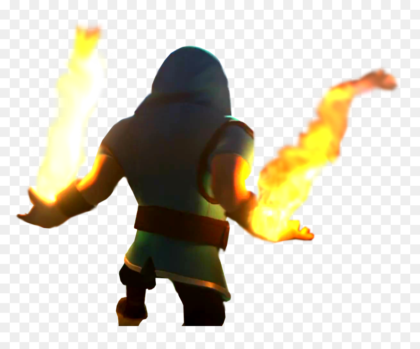Mago Clash Of Clans Png, Transparent Png - clash royale hog rider png