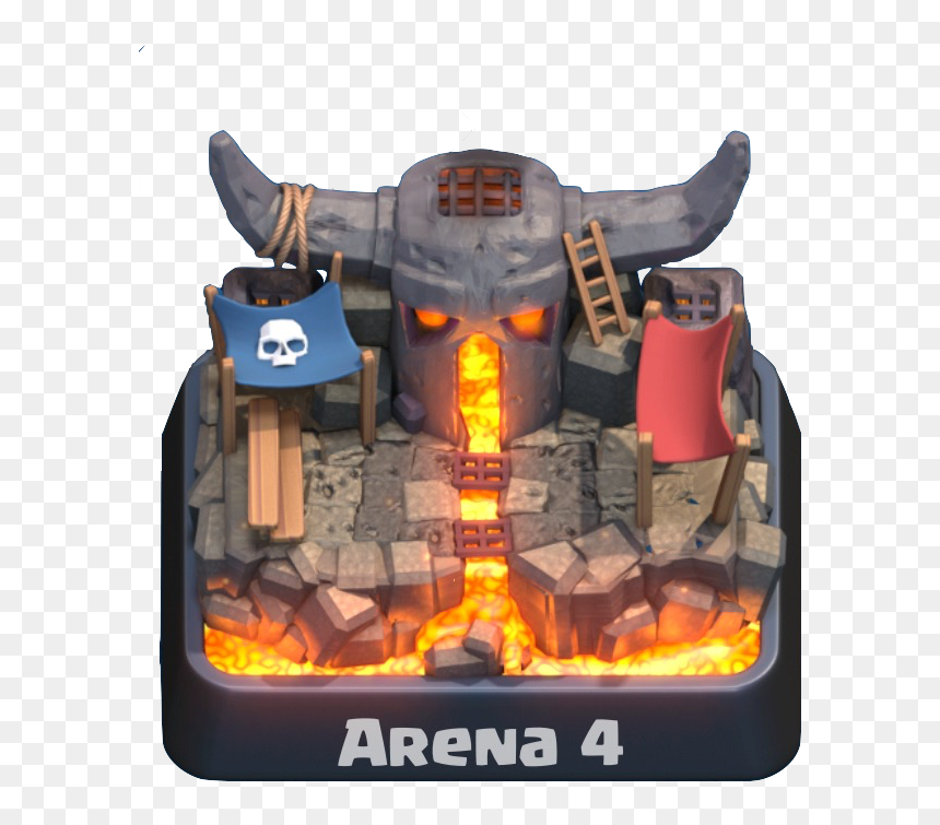 Clash Royale Arene 4, HD Png Download - clash royale hog rider png