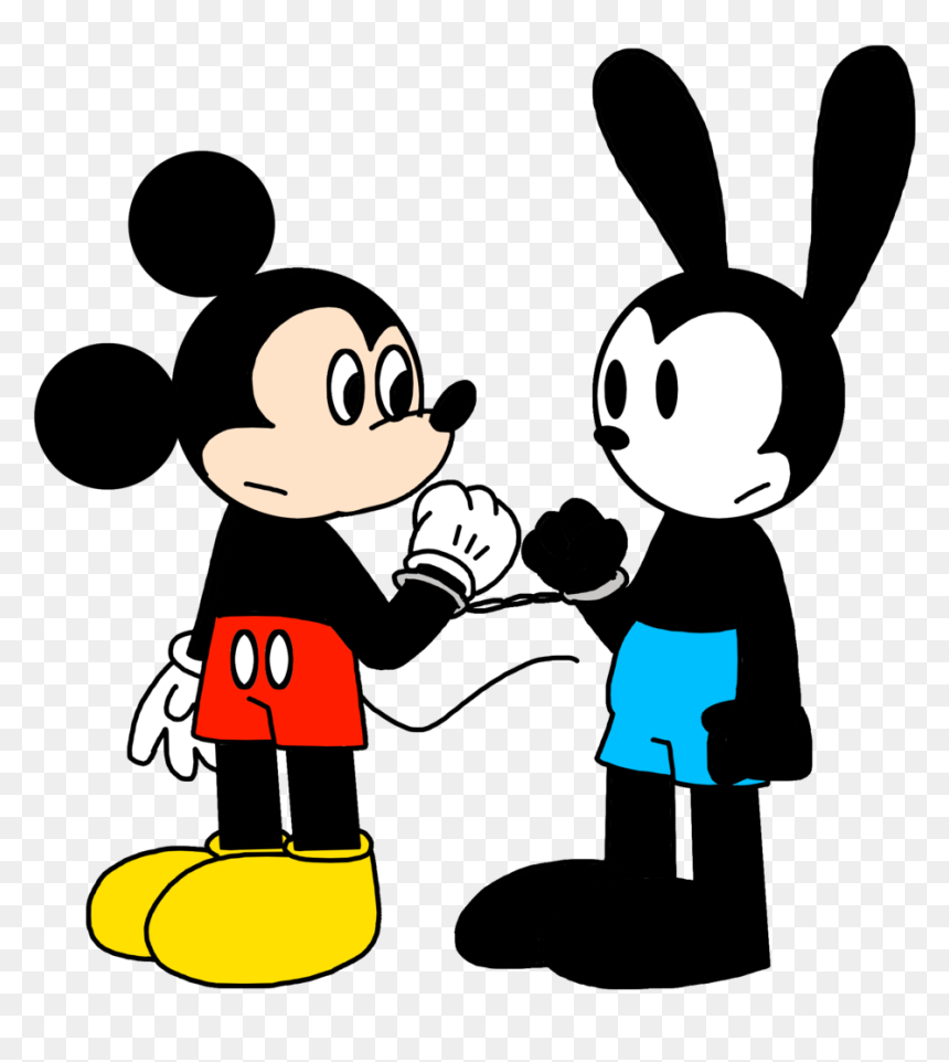 Mickey Mouse, HD Png Download - handcuffs vector png