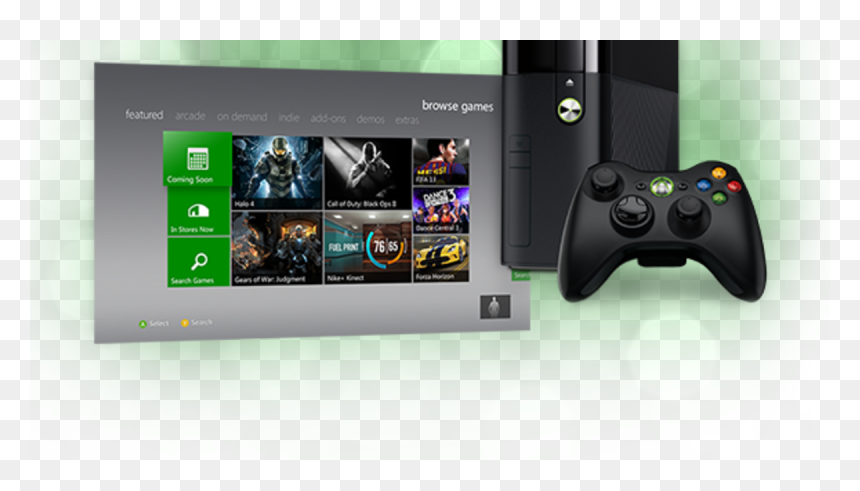 Xbox 360, HD Png Download - xbox live png