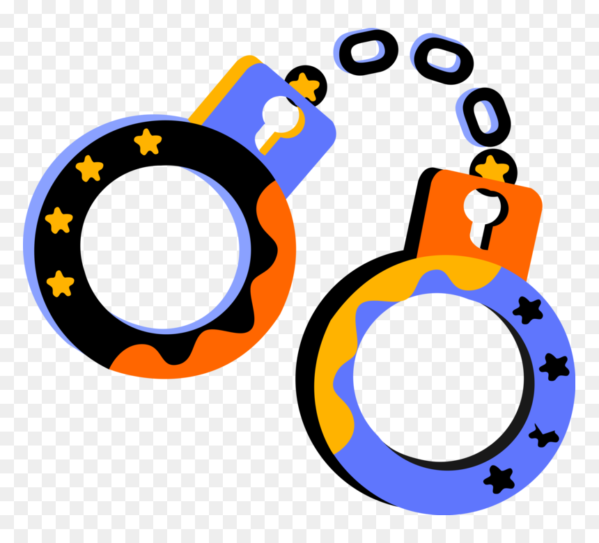 Circle, HD Png Download - handcuffs vector png