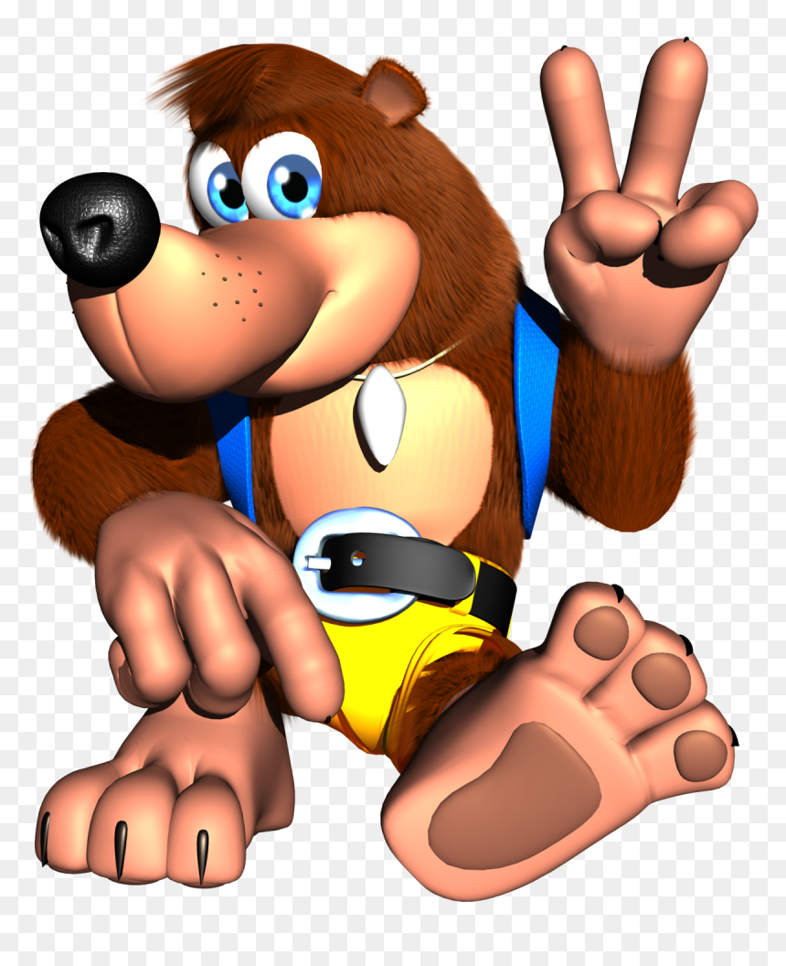 Banjo Kazooie Banjo, HD Png Download - diddy kong racing png