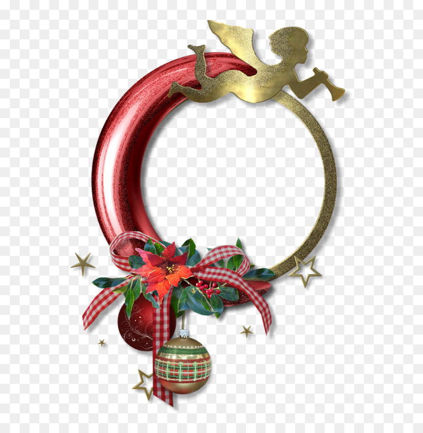 Christmas Ornament, HD Png Download - christmas picture frames png