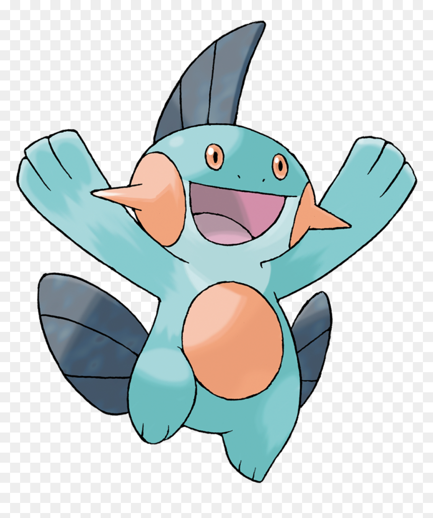 Pokemon Marshtomp, HD Png Download - skitty png