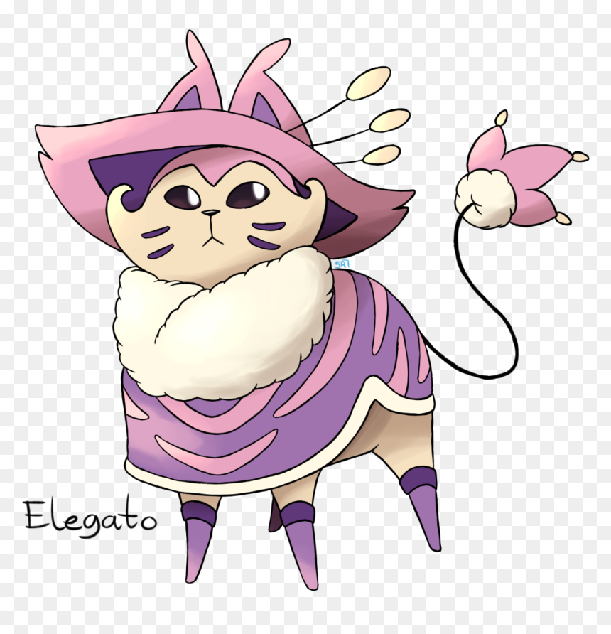 Pokemon Elegant, HD Png Download - skitty png
