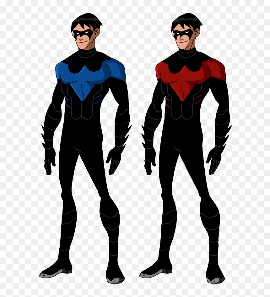 Nightwing Young Justice Transparent, HD Png Download - young justice png