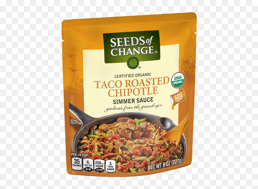 Seeds Of Change Sauce, HD Png Download - taco transparent png