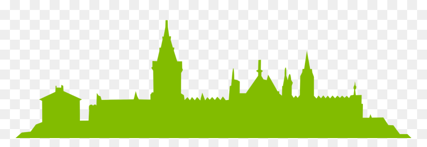 Silhouette, HD Png Download - skyline clipart png