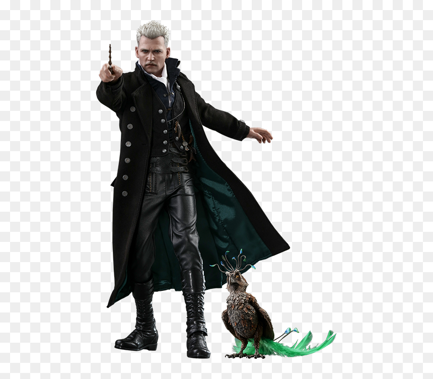 Gellert Grindelwald Action Figure, HD Png Download - newt scamander png