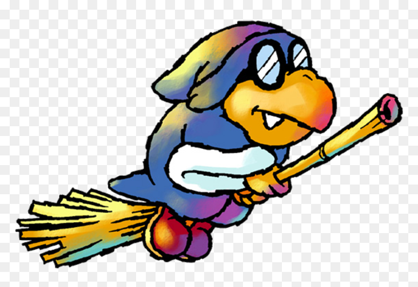 Kamek Mario Yoshis Island, HD Png Download - kamek png