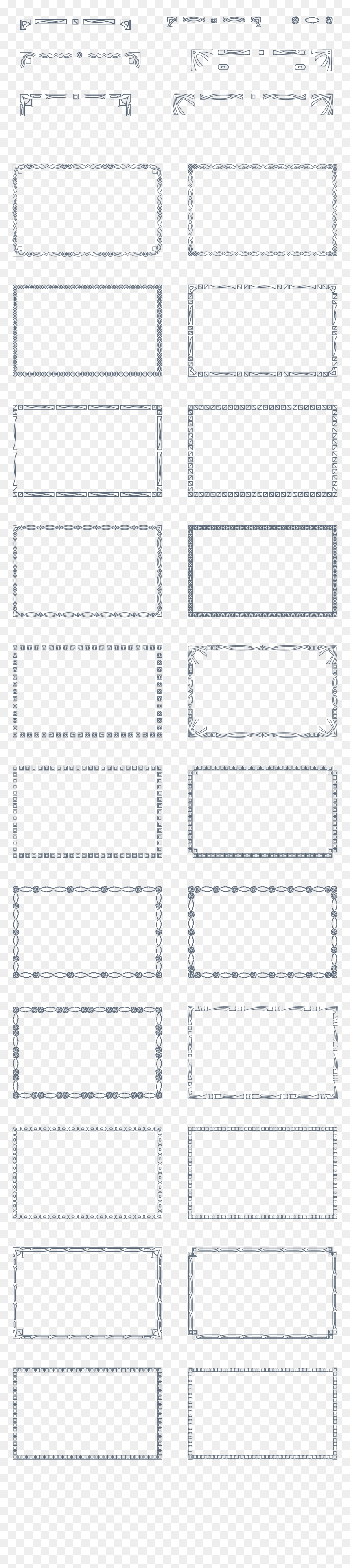Black-and-white, HD Png Download - great gatsby border png