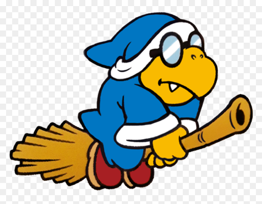Paper Kamek, HD Png Download - kamek png